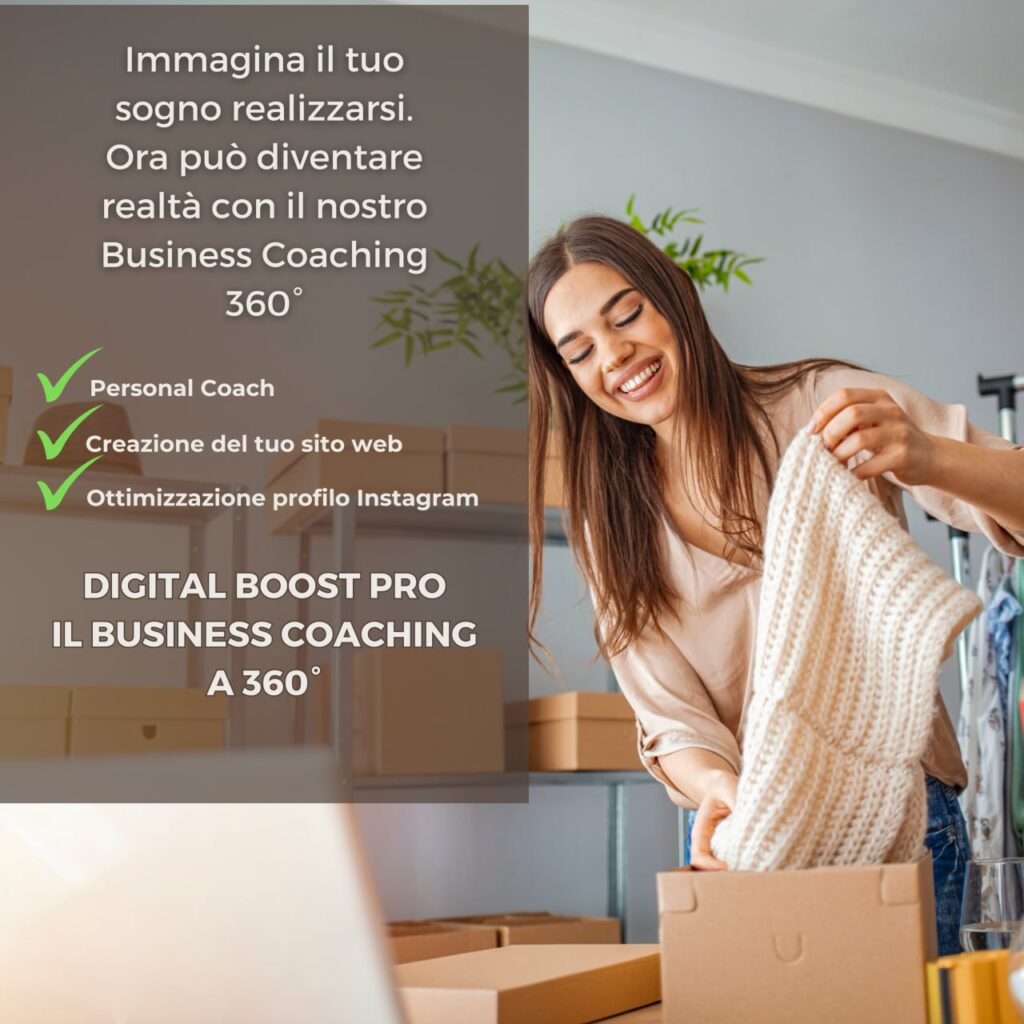 L'idea di aprire un piccolo business online può essere affascinante, ma spesso può sembrare una montagna insormontabile di sfide e ostacoli. Tuttavia, non dovresti mai affrontare questo percorso da solo. Un Life e Business Coach esperto può essere la chiave per trasformare la tua idea imprenditoriale in una realtà di successo. In questo articolo, esploreremo come aprire uno small business online con l'aiuto di un coach e un programma di Business Coaching a 360 gradi.